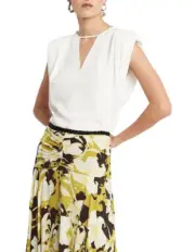 Sass & Bide Women's Other Side Of Paradise Top - Ivory Size sb40 AU10 US6