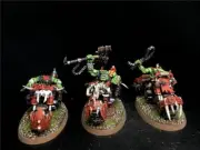 Warhammer 40K DPS painted Ork Warbiker Mob SK5072