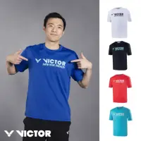 在飛比找momo購物網優惠-【VICTOR 勝利體育】VICTOR 印花 T-Shirt