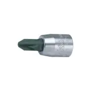 Koken 2000.28-PZ1 1/4 Sq. Dr. Bit Socket PZ1 Length 28mm
