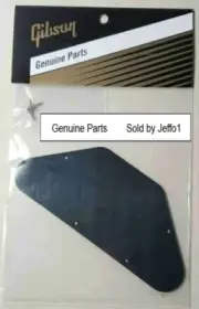 GIBSON® SG Control Plate Cover Black Smooth - Dimensions 6 7/16 X 2 3/4 Genuine