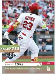 2019 Topps Now Marcell Ozuna #978