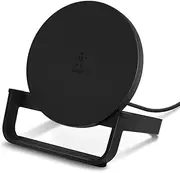 Belkin WIB001btBK Wireless Charging Stand 10W (Wireless Charger for iPhone 11, 11 Pro, 11 Pro Max, Galaxy S20, S20+, S20 Ultra, Note10, Note10+, Pixel 4, 4XL More), Black