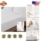 Indulgent Silver Sateen Fitted Sheet - 16" Deep Pockets for California King Beds