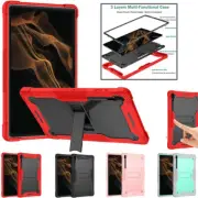 For Samsung Galaxy Tab S8 Ultra 14.6 X900 Heavy Duty Shockproof Stand Case Cover