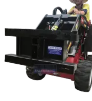 MINI HITCH CARRIAGE - Class 2 1200kg to suit mini skid steer loader - CERTIFIED