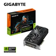 Gigabyte GeForce RTX 5060 Ti WINDFORCE 8G, 2572 MHz, CUDA TBD, 28 Gbps, GDDR7, 128 bit, PCI-E 5.0, PSU 650W, DisplayPort 2.1b *3 HDMI 2.1b *1 GV-N506TWF2-8GD 1.0