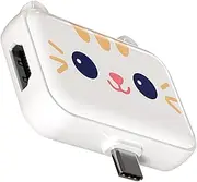 Laptop Docking Station - 3 inn 1 Cute Computer Dock,Multiport Adapter Dock Dongle, Desktop Docking Station Portable for Home Office Travel, High-Speed Transmission