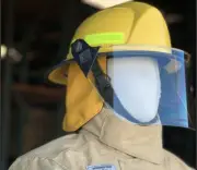 Morning Pride Liteforce Helmets 6" Faceshield Yellow(COAT NOT INCLUDED)