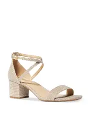 Michael Michael Kors Women's Serena Flex Ankle Strap High Heel Sandals