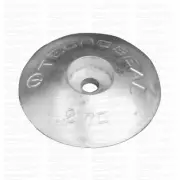 Tecnoseal Zinc Anode Standard Disc 70 mm For Rudder Sacrificial Genuine Part NEW