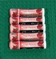 Five Chapstick Crisp Apple Lip Balm Lot New