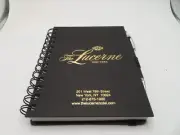 The LUCERNE Hotel Blank JOURNAL Souvenir Notebook 2013-15 5 x 7 inch SPIRAL