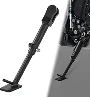 Xitomer 0-3inch Motorbike Adjustable Kickstand Fit for MT09 MT09 SP 2021-2024 / XSR900 2022-2024 / TRACER 9 GT 2021-2022, Motorbike Adjustable Side Stand Adjustable Kickstand