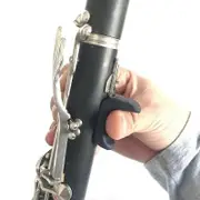 Clarinet Thumb Rest Rubber Clarinet Thumb Rest Oboe Finger Rest Cushion for 1.45 1.75cm Black G99D