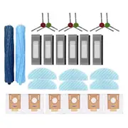 Replacement Parts Kit Accessories for Deebot Ozmo T9 T9 + Vacuum Cleaner Robot Main Brush/Roller Brush