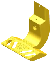 Carr 140107-1 MAXno-drill Side Step Yellow Single