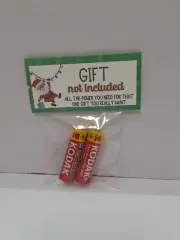 NEW Gift Not Included Christmas Stocking Stuffers White Elephant AA Batteries