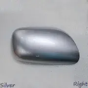 Car Accessories For Toyota Yaris 2006-2011 Rearview Mirror Cover Reverse Mirror Shell Mirror Case Housing Silver Right