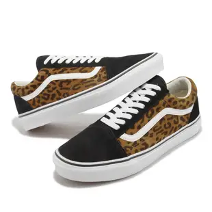 Vans 休閒鞋 V36CF Leopard Old Skool 黑 棕 豹紋 男女鞋【ACS】 6301370001