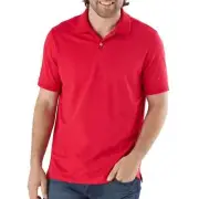 Member's Mark Stretch Pique Polo Size XXXL True Red
