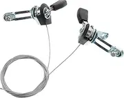 BCOATH Mountain Bike Shifters Aluminum Speed Bike Brake Lever and Throttle Assembly for