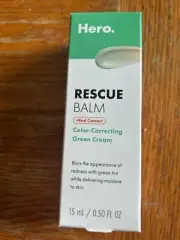 Hero Rescue Balm Red Correct - Color Correcting Green Cream- 15ml Expiry 2027