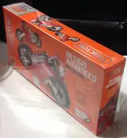 Sealed in Box Erector Set Flexible Design Advanced Motorbike 2 Models 115 parts