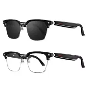 Smart Glasses Camera & Bluetooth Sunglasses Open Ear Speaker Headset Headphone