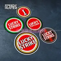 在飛比找蝦皮購物優惠-♛頭盔 📢貼紙 Lucky Strike 好彩 頭盔貼紙 摩