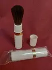 Mary Kay Pink Round Makeup Brush 3" Sable Bristle Twist Up to Open RARE NEW