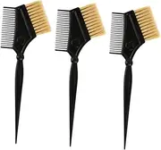 Beaupretty 3pcs Hair Dyeing Combs Flexible Bristle Tinting Brushes for Salon Home Use Hair Coloring Tool for DIY Applications