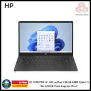 HP 9T0J7PA 14" HD Laptop 256GB AMD Ryzen 3 *AU STOCK*Free Express Post*