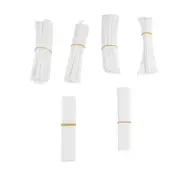 100 pcs heat shrink tube casing heat shrink tube color:white J6F9