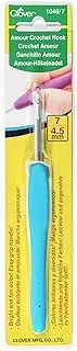Clover Amour Crochet Hook, 4.5 mm Size, Yellow