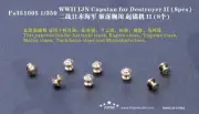 Five Star 351005 1/350 WWII IJN Capstan for Destroyer (2) (8 pcs)