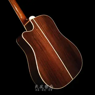 預購中 Takamine P7DC 日本廠 最頂級7系列 玫瑰木側背板 真空管前級 全單板電木吉他 有缺角【民風樂府】