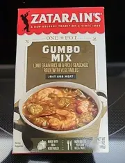 Lotof 5 Boxes Zatarain's Gumbo Mix - 7 oz Good Til 2026