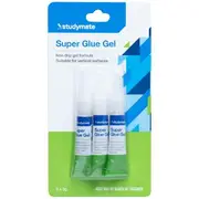 Studymate Superglue Gel 3 x 3g