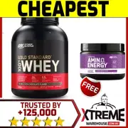OPTIMUM NUTRITION 100% WHEY COFFEE 5LB - GOLD STANDARD PROTEIN WPI WPC