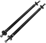 TOPPERFUN Alloy Front Bumper Splitter Strut Tie for Car Modification Universal Fit Adjustable Support Rods Protect Front Bumper Improve Aesthetics
