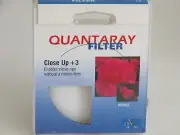 72mm - Quantaray CU+3 Filter Close-up lens New #72m-wn2