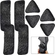 Recurve Bow Arrow Rest Archery Hair Arrow Rest Stick on Bow Rest Fur Adhesive Shelf Rests Longbow Fur Pad recurve Bow Accessories for Outdoor Hunting Shooting Practice