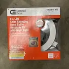 Commerical Electric 6" Canless Color Select LED Recessed Light W/ Night Light