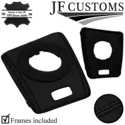 BLACK STITCH LEATHER SMG AUTOMATIC GEAR SURROUND TRIMS FOR BMW E46 99-05 (for: BMW)
