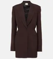 [Khaite] Khaite Beckett blazer AU 16 brown
