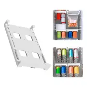 Refrigerator Can Organizer Beverage Can Dispenser Rack Plastic Hanging Can