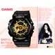 CASIO手錶專賣店 國隆 CASIO Baby-G_BA-110-1A_街頭風黑金女錶_GA-110系列女款_開發票保固一年