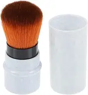 [Healeved] 2pcs Multi-use Makeup Tool Rose Makeup Brush Dense Bristles for Loose Powder