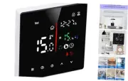 Smart Touchscreen Digital Thermostat, APP Control, 90‑240V LED Display 7 Day